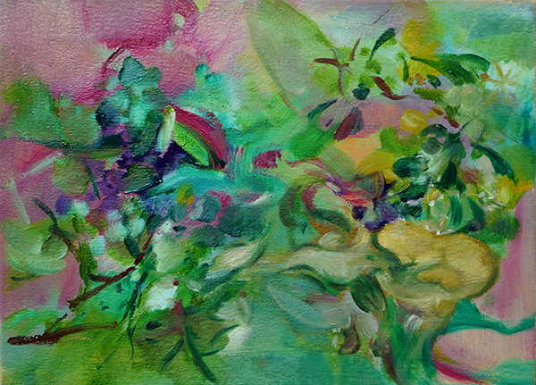 2. Song of songs III, 40x30cm oil on canvas, 2024